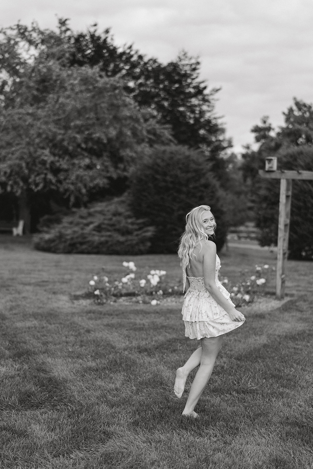 allentown rose garden senior session