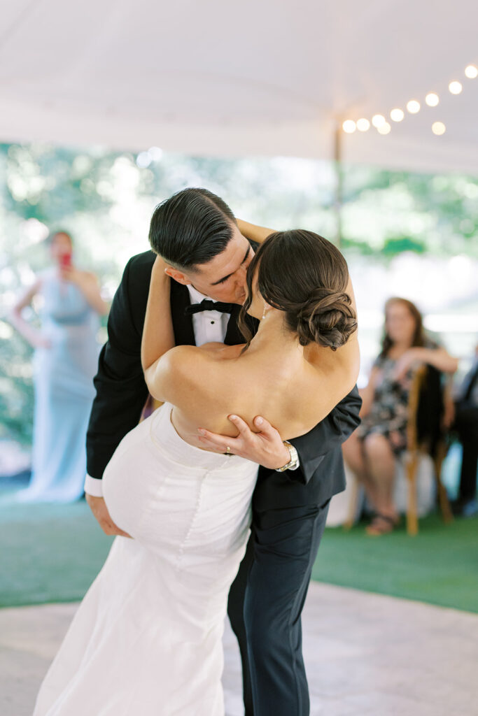 First dance at The Cypress House